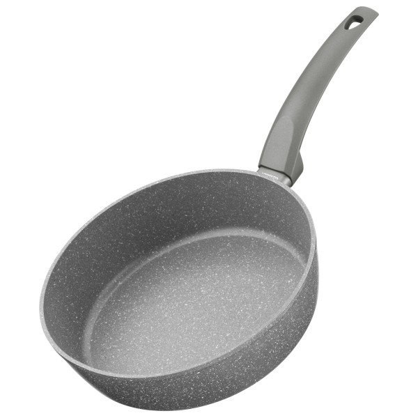 Сковорода глибока з кришкою ARDESTO Gemini Gourmet Apulia, 24см, алюміній, сірий