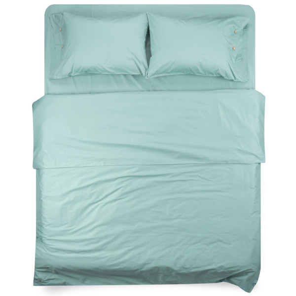 Простирадло ARDESTO Mix&Match, 240х260см, 100% бавовна, сатин, зелений