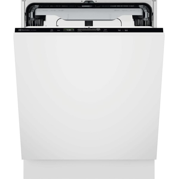 Посудомийна машина Electrolux вбудована, 13компл., В, 60см, дисплей, інвертор, 3й кошик, чорний