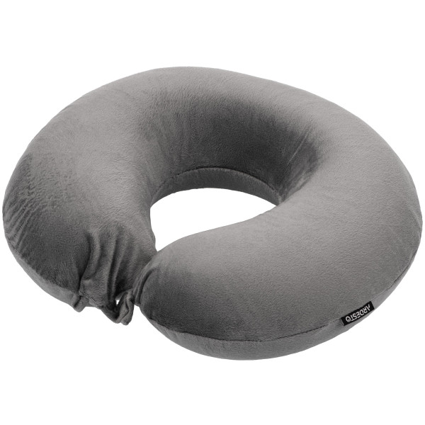 Подушка ортопедична ARDESTO Sleepwell Travel 31х28х10см, для шиї, піна меморі, сірий
