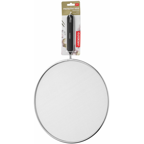 Захисне сито ARDESTO Gemini, 26см, нержавіюча сталь, пластик, чорний