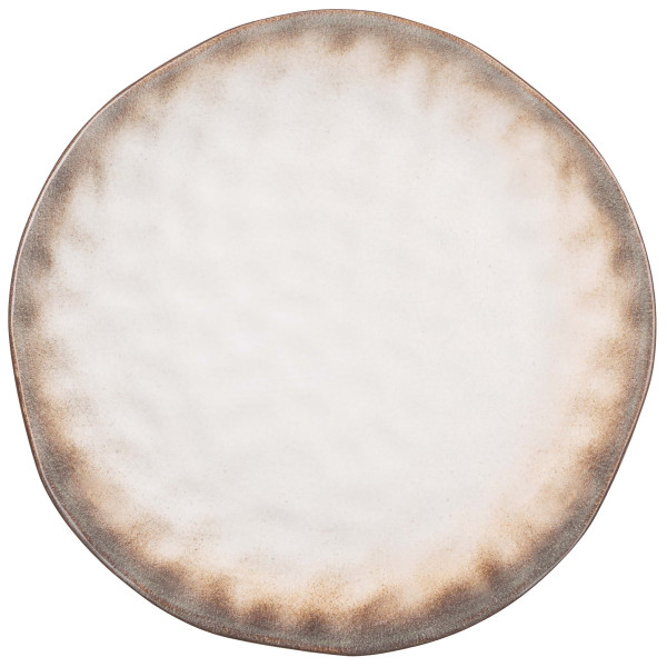 Тарілка десертна ARDESTO Umbria, 19см, кераміка, сірий світлий