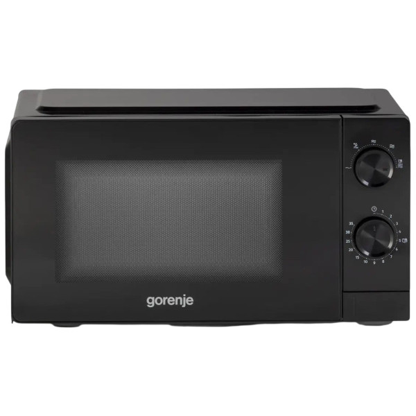 Мікрохвильова піч Gorenje, 20л, мех. керув., 700Вт, чорний