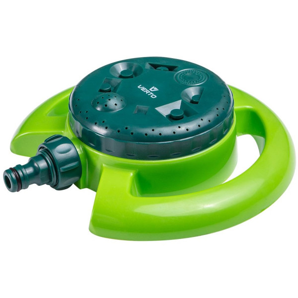 Зрошувач дощовий Verto, садовий, 8 функцій, площа поливу до 125 м2