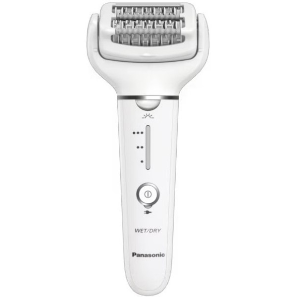 Епілятор Panasonic пінцетний, акумуляторний , пінцет.-60, волог.+сух., насадок-2, футляр , білий