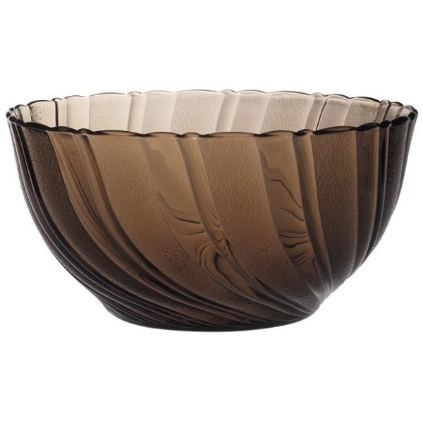 Салатник Duralex Beau Rivage Creole, 2600мл, 22.5см, скло, коричнево-світлий