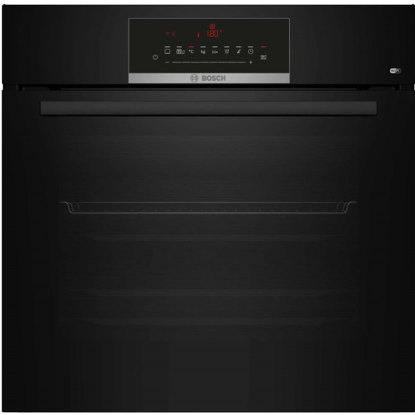 Духова шафа Bosch електрична, 66л, A, дисплей, конвекція, чорний