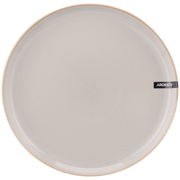 Тарілка десертна ARDESTO Apulia, 20.3см, кераміка, сірий
