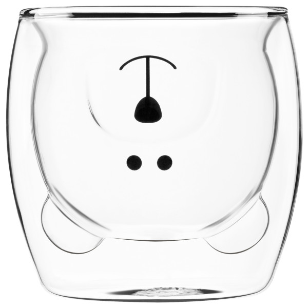 Набір чашок з подвійними стінками ARDESTO Animals, 250мл, 2шт, боросилікатне скло, прозорий