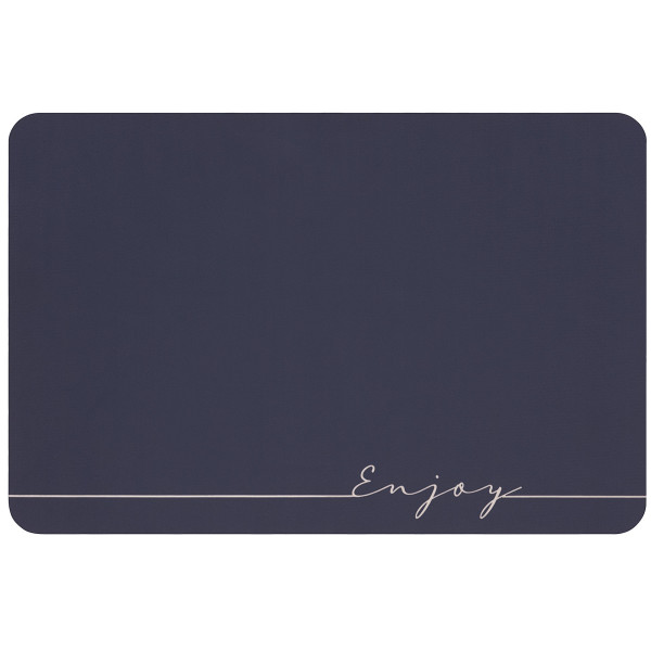 Килимок ARDESTO Vigor з нековзною основою 40х60см, поліестер, сірий темний