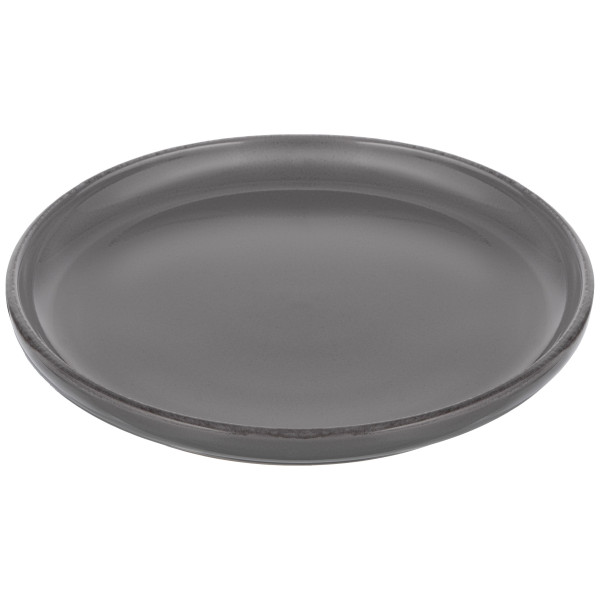 Тарілка десертна ARDESTO Lazio, 20.5см, кераміка, сірий темний