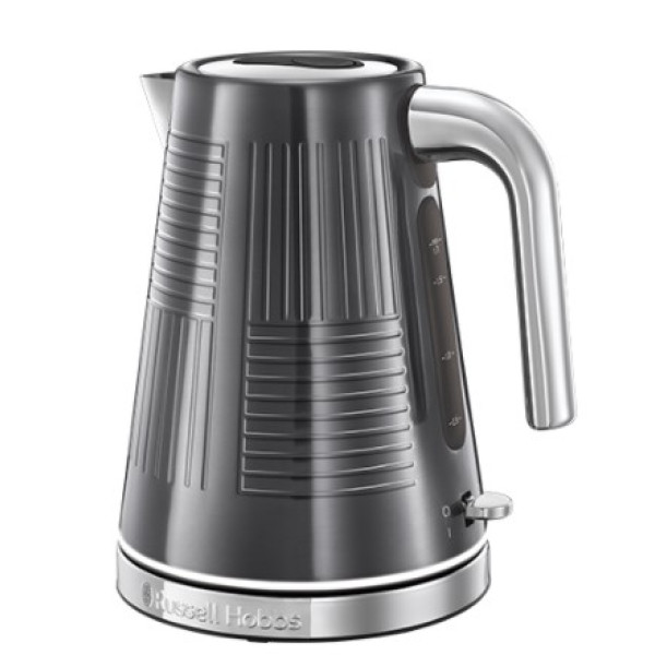 Електрочайник Russell Hobbs Geo Steel, 1.7л, метал, чорний