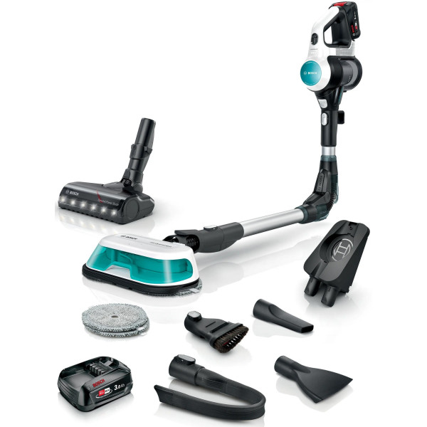Пилосос Bosch безпровідний, конт пил -0.3л, автон. робота до 40хв, вага-2.9кг, НЕРА, білий