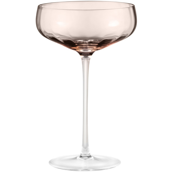 Набір келихів для шампанського ARDESTO Black Mars Altair 260мл, 2шт, скло, золотистий