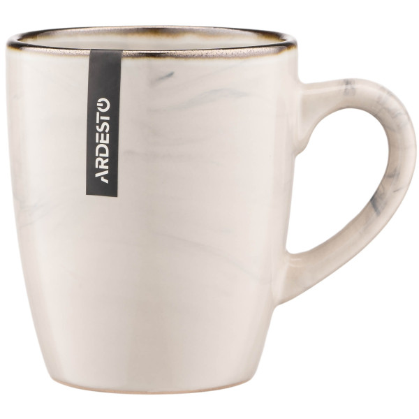 Чашка ARDESTO Marmo, 360мл, кераміка, бежевий
