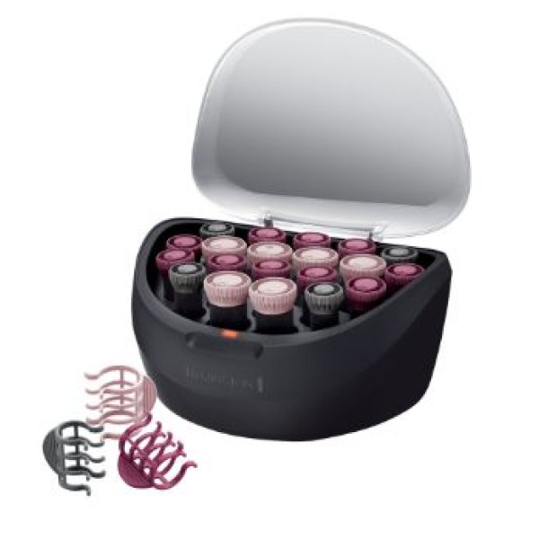 Термо бігуді Remington Ionic, 500Вт, D-20,23,27mm, 20шт, іонізація, кондиціонування, чорний