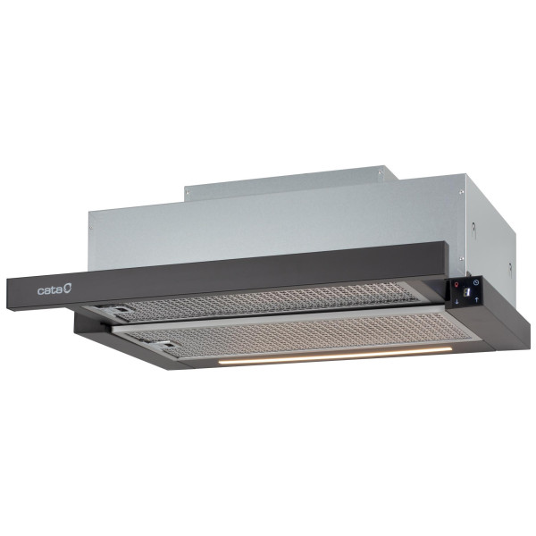 Витяжка Cata телескопічна, 60см, 1000м.куб/год, TFH 6630 bk, чорний
