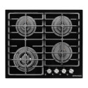 Комплект Духова шафа електрична GEO 62-1310 black + Варильна поверхня газова GGH 62-114 black glass