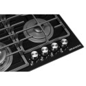 Комплект Духова шафа електрична GEO 62-1310 black + Варильна поверхня газова GGH 62-114 black glass