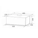 Витяжка GRANADO Palamos 4613-1200 Black glass