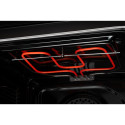 Комплект Духова шафа електрична GEO 62-0200 black + Варильна поверхня газова GGH 62-104 black glass
