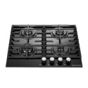 Комплект Духова шафа електрична GEO 62-0200 black + Варильна поверхня газова GGH 62-104 black glass