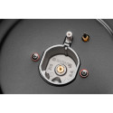 Комплект Духова шафа електрична GEO 62-0200 black + Варильна поверхня газова GGH 62-104 black glass
