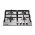Комплект Духова шафа електрична GEO 61-0200 Inox + Варильна поверхня газова GGH 61-104 Inox