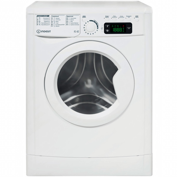 EWDE 7528 W EU пральна машина з сушкою Indesit. інверторний двигун