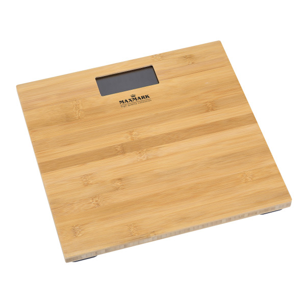 Підлогові ваги з бамбуковим корпусом, до 180 кг
