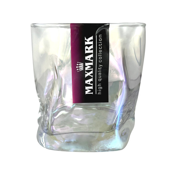 Склянка низька Crumpled, 250 мл, 1 шт., перламутровий