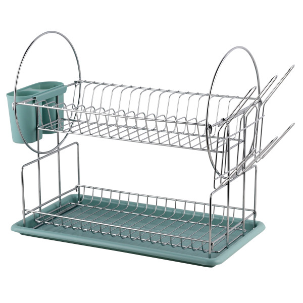 Дворівнева сушарка для посуду