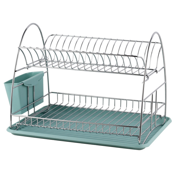 Дворівнева сушарка для посуду