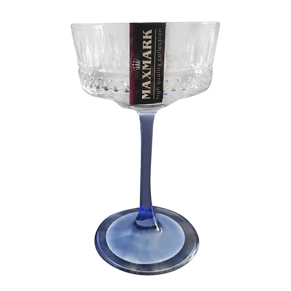 Бокал для шампанського Funny Violet, 290 мл, 1 шт., ніжка фіолетова