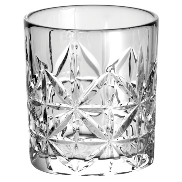 Набір склянок низьких Splash, 315 мл, 4 шт., прозорий