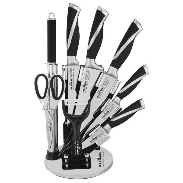 Набір ножів з 9 предметів