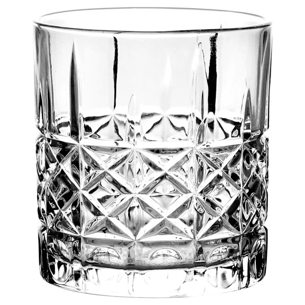 Набір склянок низьких Rhombus, 315 мл, 4 шт., прозорий