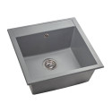Кухонна мийка BODRUM 510 gray