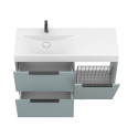 Тумба підлогова ALBA Лагуна з умивальником VIOLA 1200 L