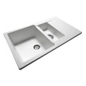 Кухонна мийка LAPAS white