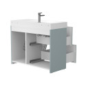 Тумба підлогова ALBA Лагуна з умивальником VIOLA 1000 L