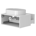 Тумба підвісна CLOUD 700 Біла матова з умивальником KIRA