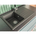 Кухонна мийка VERSAL black