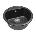 Кухонна мийка MALIBU black