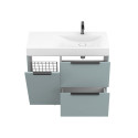 Тумба підлогова ALBA Лагуна з умивальником VIOLA 1000 R
