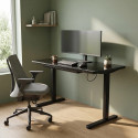 Регульований Стіл StandUp Black Glass 1200 х 600 BST-11 new