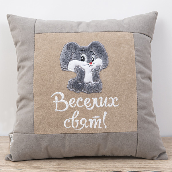 Подушка Richman 40*40 святковий заєць