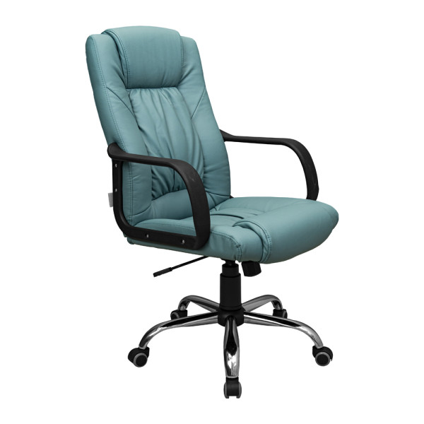 Крісло Юта Ю Хром M-1 (Tilt) Зеус Де Люкс Скай