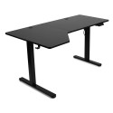 Регульований Стіл StandUp Corner Black 1450 х 850 BSTc-01