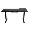 Регульований Стіл StandUp Corner Black 1450 х 850 BSTc-01